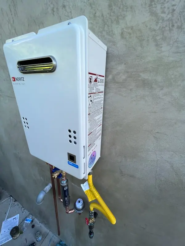Tankless water heater installation for Black Forest homes